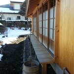 ふじもり - こちらは民家を改築した部分、良い雰囲気です(2014.1.24)
