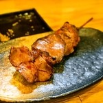 Sumibiyakiniku Nakamuraya - 2014.1 鶏レバー（150円）