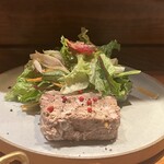 レ ファーブル ボンジュール - ②岩中豚のパテメゾン 1700円