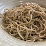 まんえい堂 生蕎麦処 お福食堂 - ニ八の細い麺