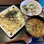 ありが１０ - 濃厚魚介つけ麺　と　豚マヨ丼