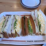 コメダ珈琲店 - ミックスサンド