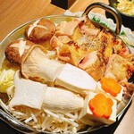和食個室居酒屋 魚升 - 日本酒の鶏鍋