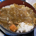 ふじのや - サービスのカレーがウマい