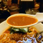 Menya Yuusaku - 濃厚魚介海老風味のスープ