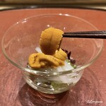 御料理 寺沢 - 北海道産のバフン海胆