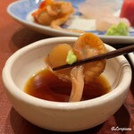 御料理 寺沢 - 赤貝の紐