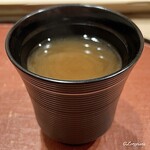御料理 寺沢 - 味噌汁