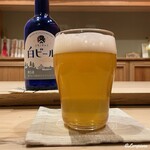 御料理 寺沢 - ユキノチカラ 白ビール