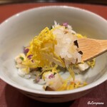 御料理 寺沢 - ほんわか温かい蒸し寿司