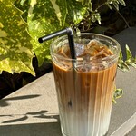 庭cafe443 in Todoroki - アイスカフェラテ
