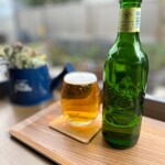 庭cafe443 in Todoroki - ハートランドビール