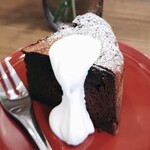 庭cafe443 in Todoroki - ガトーショコラ
