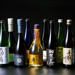 《Lots of local sake from Ishikawa prefecture》 All-you-can-drink/drink comparison plans available