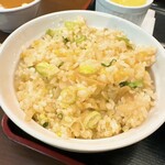 湖陽樹 - 緑色ザーサイ炒飯