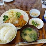 ハングリーボックスユキ - 今日のランチ(おろし醤油カツ定食)