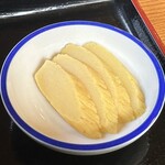 松乃家 - たくあん