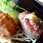 炭焼き溶岩ハンバーグ　牛匠 - 