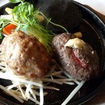 炭焼き溶岩ハンバーグ　牛匠 - 