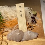 Jiza Kana Taishuusakaba Kimpachi - 地魚刺身7種盛り（鈴木）