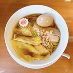 竹ちゃんラーメン - ワンタンメン（オープンサービスで＋味玉）