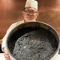 麻布 黒しゃり - 