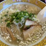 中国麺 青龍 - 塩ワンタン麺