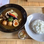 UOYUKI SOUP CURRY & - 野菜スープカレー　ポテトトッピング