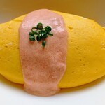 カフェ ワニシャン - ミルクしみしみリゾット風の明太子オムライス