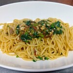 カフェ ワニシャン - 福井県の珍味へしこを使った和風のへしこパスタ