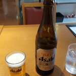 柚香菊 - アサヒスーパードライ瓶ビール