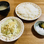 Furenzu - メニュー:ハンバーグ定食 ¥1,000(税込)