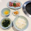 Shokudouen - ランチ（焼肉の部）　肉を手前に撮ればよかったかな