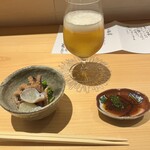 天馬 - 料理写真:お通し