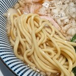 麺家 たけ田 - 麺の感じ