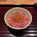 Kurubushi - 島根県鮪の中とろの漬け寿司