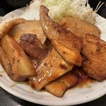 森の茶屋 - たっぷりのチャーシュー、タレがおいしい