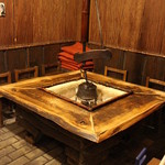 山文魚 - たまらない囲炉裏席