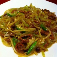 維新號 銀座新館 - 牛肉細切りやきそば