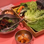 韓国料理 サムギョプサル ナッコプセ ばぶばぶ - 