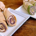 カフェ ワニシャン - あんバタークレープ（きな粉）