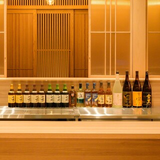 選りすぐりの日本酒や泡にこだわったビールなどドリンクも充実◎
