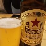Sake To Sakana To Kidoki Soba Hare No Hi - オープニングビール