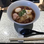 麺道麒麟児 - 味玉中華そば：1,100円