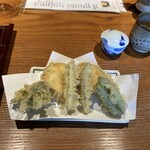 そば処おおの - ちょこ天野菜