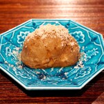 薪鳥新神戸 - 薪焼きマッシュルーム 鳥節がけ