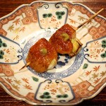 薪鳥新神戸 - 秋田 高原比内地鶏 手羽 ねぎま