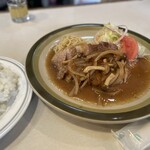 レストラン・タカヤマ - ポークソテー日本風1,100円