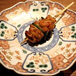 薪鳥新神戸 - 秋田 高原比内地鶏 せせり & 九条葱