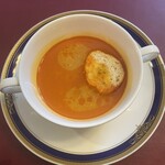 アルハンブラ - オリーブオイルとトマトスープ